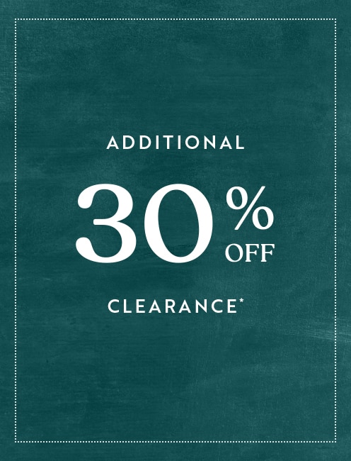 Additional 50% Off Clearance