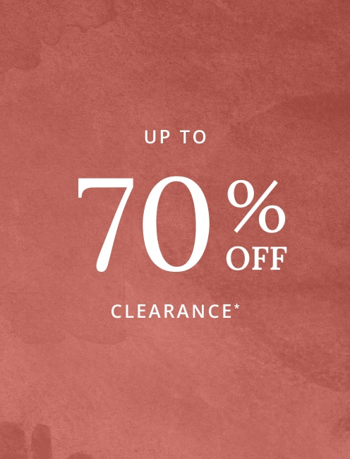 Up to 70% Off Clearance